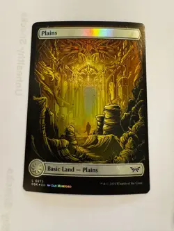 Plains (0272) - Full Art Duskmourn: House of Horror Foil - Image 1