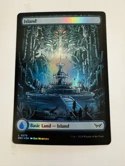 Island (0273) - Full Art Duskmourn: House of Horror Foil - Image 1