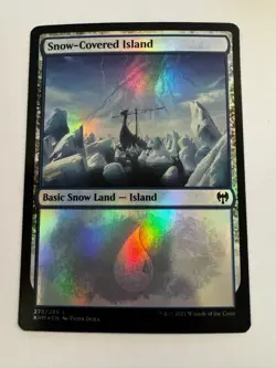 Snow-Covered Island Kaldheim Foil - Image 1