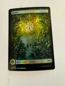Forest (0276) - Full Art Duskmourn: House of Horror Foil - Image 1
