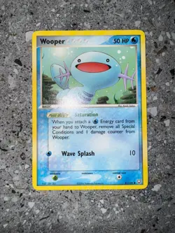 Pokemon TCG Cards Wooper 81/109 Team Rocket Returns NM - Image 3