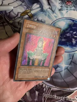 (A3) Yu-Gi-Oh Jinzo - PSV-000 - Unlimited - Secret Rare MP - Image 3