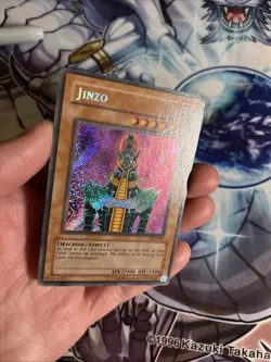 (A3) Yu-Gi-Oh Jinzo - PSV-000 - Unlimited - Secret Rare MP - Image 4