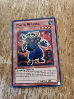 Yugioh Power Breaker STBL-EN010 Super Rare 1st Edition Lp - Image 1