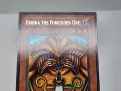 YuGiOh Exodia the Forbidden One LOB-124 1st Edition Glossy Ultra Rare NM sc - Image 2