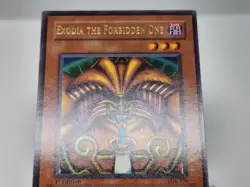 YuGiOh Exodia the Forbidden One LOB-124 1st Edition Glossy Ultra Rare NM sc - Image 3