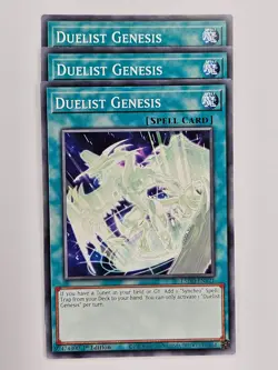 Yu Gi Oh - 3x L5DD-ENY21 Duelist Genesis - Common - Image 1