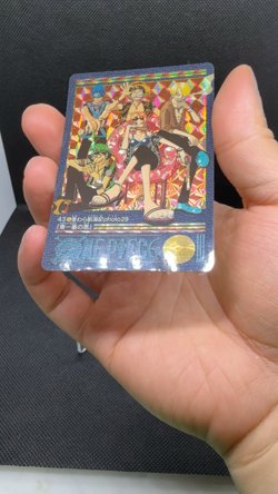 2000 One Piece Bandai Carddass Visual Adventure No.43 - Vending Prism Rare Holo - Image 2