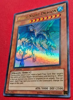 1x Yu-Gi-Oh! White Night Dragon - LCGX-EN205 - Ultra Rare - 1st Edition - NM - Image 1