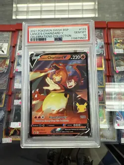 Lance's Charizard V SWSH133 Promo Cards Psa 10 - Image 1