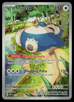Pokemon Card - Snorlax Scarlet & Violet Promo 051 Holo Promo - Image 1