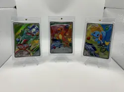 Pokemon NM FIRST PARTNER Bulbasaur Charmander Squirtle - 3 English Cards - Image 2