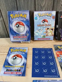 Pokemon Trading Card Game Boxes Manuals Coin Lot - Image 2