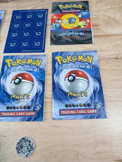 Pokemon Trading Card Game Boxes Manuals Coin Lot - Image 4
