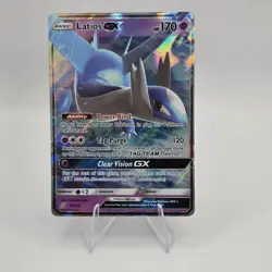 Latios GX 78/236 Pokemon TCG Unified Minds Rare GX Near Mint Card NM - Image 2
