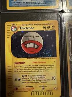 Electrode - H7/H32 - Pokemon Aquapolis Holo Rare Card - Image 1