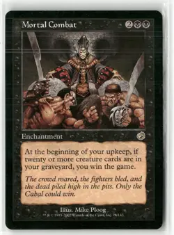 Mortal Combat Torment NM MTG - Image 1