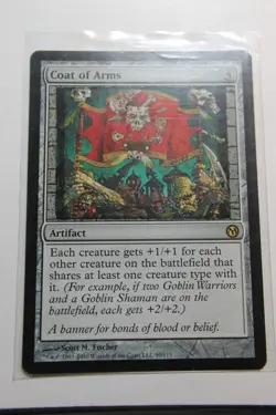 MTG Coat of Arms x1- -Duels of the Planeswalkers-Lightly Played - Image 1