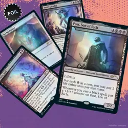POST MALONE BACKSTAGE PASS Secret Lair Foil Edition | Factory Sealed | MTG - Image 1