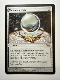 Mesmeric Orb MTG Mirrodin 2003 - Image 1