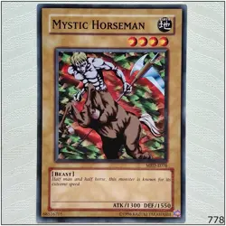 Mystic Horseman - MRD-E076 - Common Unlimited Yugioh - Image 1