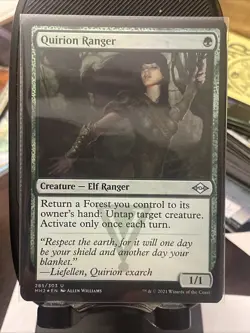 Quirion Ranger (Foil) (NM) Modern Horizons 2 mtg LP - Image 1