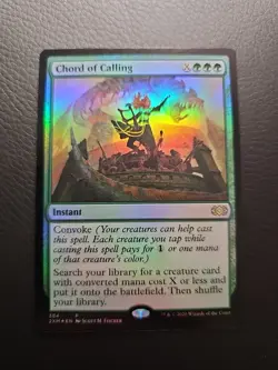Chord of Calling *FOIL* Double Masters Promo Magic the Gathering MtG WotC - Image 1