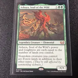 Ashaya, Soul of the Wild - 170 - NM - Commander: Duskmourn - MTG - Image 1