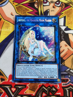 Artemis, the Magistus Moon M. blcr-en095 1st Edition (NEW) Secret Yu-Gi-Oh! - Image 1