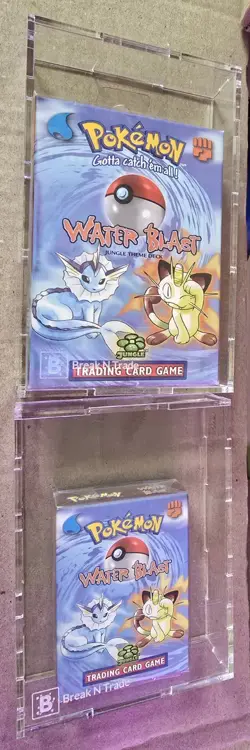 Pokemon Water Blast Theme Deck 1999 WOTC Jungle TCG Factory Sealed - Image 1