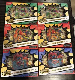 Pokemon Ascended Heroes EX Collection Boxes (6 Boxes) New Factory Sealed - Image 1