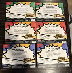 Pokemon Ascended Heroes EX Collection Boxes (6 Boxes) New Factory Sealed - Image 2