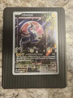 Pokemon TCG Scarlet & Violet Miraidon SVP013 Black Star Promo - Image 1