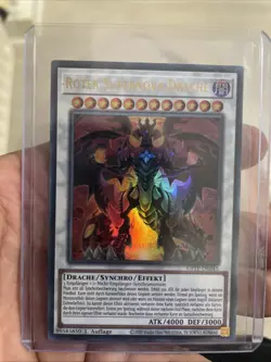 Roter Supernova Drache Yu-Gi-Oh! GFTP-DE045 1st Ultra Rare - Image 1