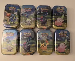 Pokemon Ascended Heroes Mini Tin Lot (8 Mini Tins 16 Packs) - Image 1