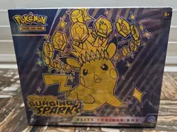 Pokemon TCG Surging Sparks ETB Elite Trainer Box Brand NEW Factory Sealed - Image 1
