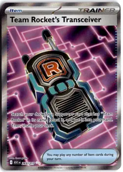 Team Rocket's Transceiver 263/217 Ultra Rare Ascended Heroes Pokemon NM - Image 1