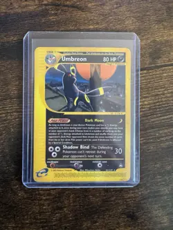 Pokemon TCG Umbreon 41/147 Aquapolis Rare Non Holo 1st Edition English 2002 - Image 1