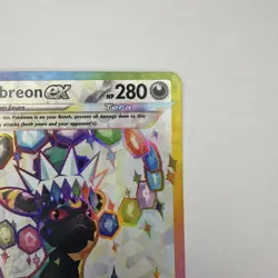 Umbreon ex Pokemon Prismatic 176 Scarlet & Violet Black Star Promo NM - Image 2
