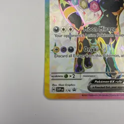 Umbreon ex Pokemon Prismatic 176 Scarlet & Violet Black Star Promo NM - Image 4