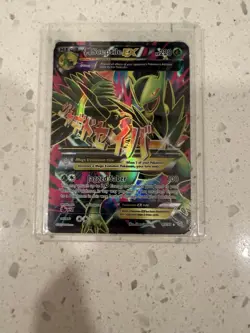 Pokemon TCG Mega Sceptile EX 85/98 Ancient Orgins Ultra Rare DAMAGED - Image 1