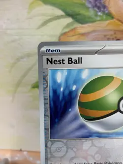 Nest Ball - 084/091 Sv: Paldean Fates Reverse Holo Pokemon Trainer Card TCG NM/M - Image 2