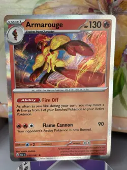 Armarouge - 041/198 Sv01: Scarlet & Violet Base Set Holo Pokemon Card TCG NM/M - Image 1
