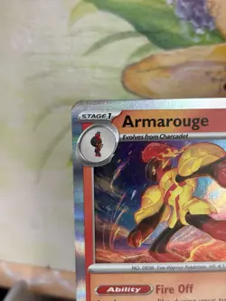 Armarouge - 041/198 Sv01: Scarlet & Violet Base Set Holo Pokemon Card TCG NM/M - Image 2