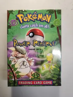 Pokemon TCG 1999 | Jungle Theme Deck | WOTC |Factory Sealed | POWER RESERVE - Image 1