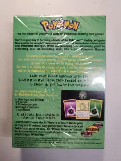 Pokemon TCG 1999 | Jungle Theme Deck | WOTC |Factory Sealed | POWER RESERVE - Image 2