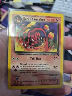 Pokemon - Dark Charmeleon - Team Rocket - W Stamp 32/82 WOTC MP See Photos - Image 4