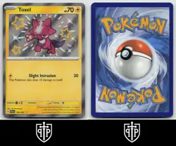Pokemon - Toxel 140/091 Paldean Fates - Shiny Rare - NM - Image 3