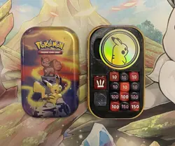 Pokemon Mini Tin Insert - Holds 2 Dice, 2 Condition Marker Coins, 1 Giant Coin - Image 2