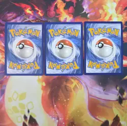 Pokemon 151 Poster Collection Promos Charmander Bulbasaur Squirtle Swirls - Image 2